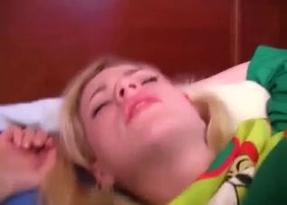 Fingering and fucking daughter's tight cunt